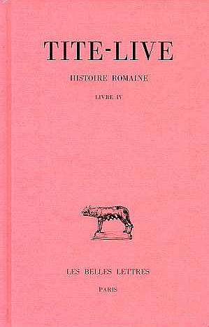 Emprunter Histoire romaine. Tome 4 Livre IV, Edition bilingue français-latin livre