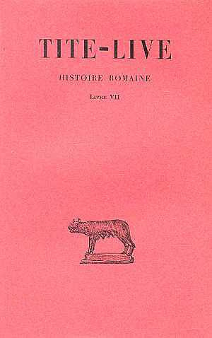 Emprunter Histoire romaine. Tome 7, Livre VII, Edition bilingue français-latin livre