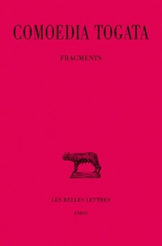 Emprunter Comoedia Togata. Fragments, Edition bilingue français-latin livre