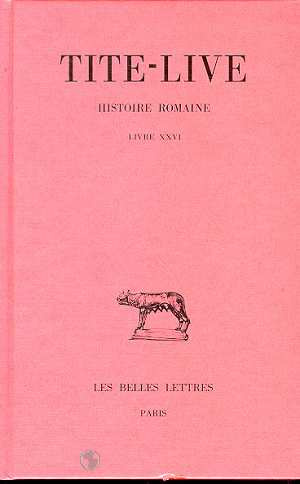 Emprunter Histoire romaine. Tome 16, Livre XXVI, Edition bilingue français-latin livre