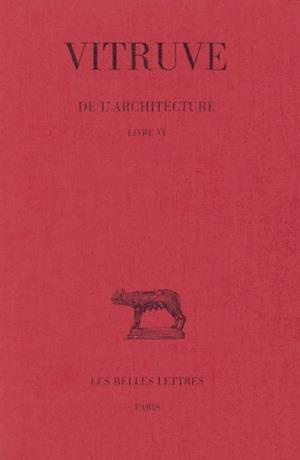 Emprunter Vitruse De l'architecture livre 6 livre