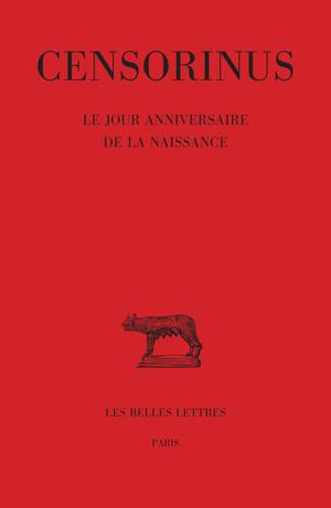 Emprunter Le jour anniversaire de la naissance. Edition bilingue français-latin livre
