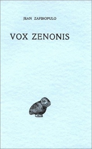 Emprunter Vox zenonis livre