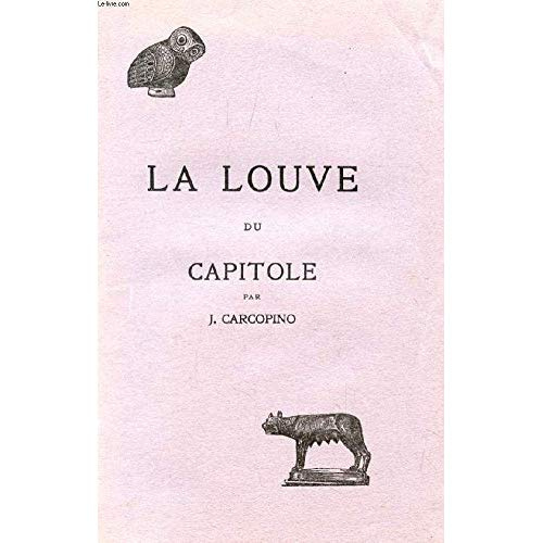 Emprunter La louve du Capitole livre