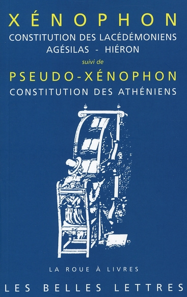 Emprunter Constitution des Lacédémoniens. Agésilas - Hiéron livre