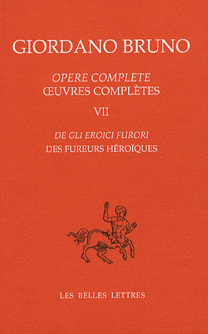 Emprunter Oeuvres complètes. Tome 7, Des fureurs héroïques Edition bilingue français-italien livre