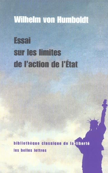 Emprunter Essai sur les limites de l'action de l'Etat livre