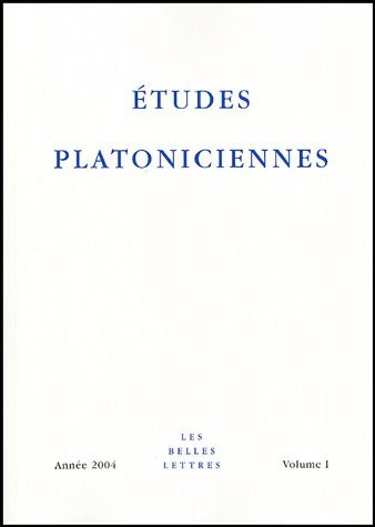 Emprunter Etudes platoniciennes N° 1/2004 livre