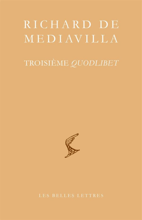 Emprunter Troisième quodlibet. Edition bilingue français-latin livre
