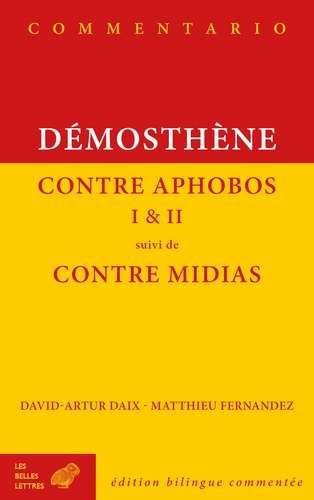 Emprunter Contre Aphobos I & II suivi de Contre Midias. Edition bilingue français-grec ancien livre