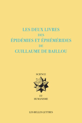 Emprunter Les deux livres des épidémies et éphémérides de Guillaume de Baillou livre