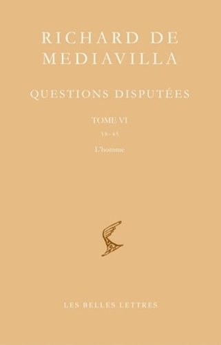 Emprunter Questions disputées. Tome 6, 38-45 L'Homme, Edition bilingue français-latin livre