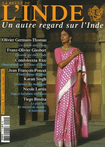 Emprunter La Revue de l'Inde N° 1, Octobre-décembre 2005 : Un autre regard sur l'Inde livre
