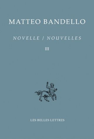 Emprunter Nouvelles. Tome 3 (Deuxième partie VI-XXXVIII), Edition bilingue français-italien livre