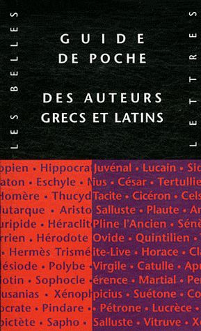 Emprunter GUIDE DE POCHE DES AUTEURS GRECS ET LATINS livre
