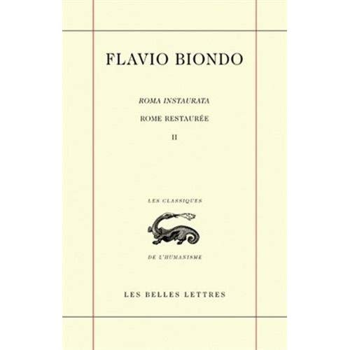 Emprunter Rome restaurée. Tome 2, Livres 2 et 3 livre