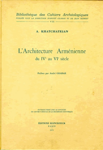 Emprunter L'architecture arménienne du IVe au VIe siècle livre