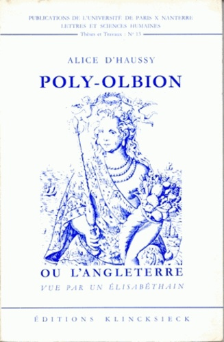 Emprunter Poly-Olbion ou l'Angleterre vue par un Elizabéthain livre