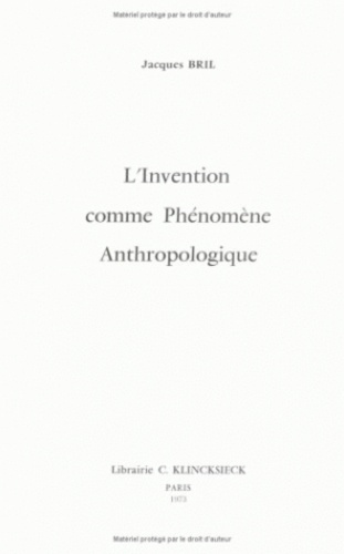 Emprunter L'invention comme phénoméne anthropologique livre