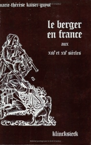 Emprunter Le berger en France aux XIVe et XVe siècles livre
