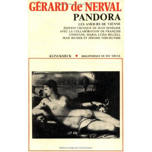 Emprunter Pandora. Les Amours de Vienne livre