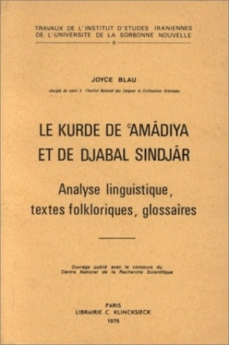 Emprunter Le kurde de Amadiya et de Djabal Sindjar livre