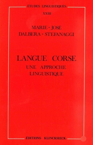 Emprunter Langue corse, une approche linguistique livre