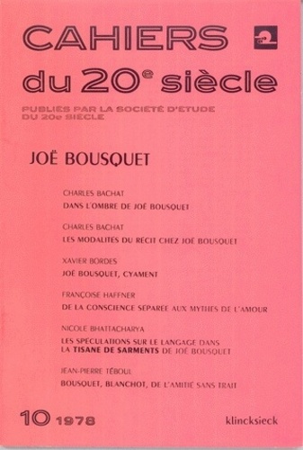 Emprunter Joë Bousquet livre