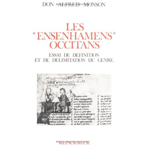 Emprunter Les ensenhamens occitans. Essai de définition et de délimitation du genre livre