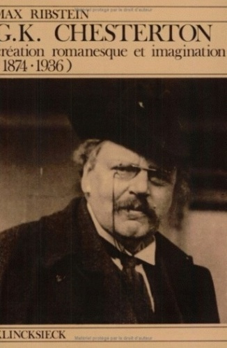 Emprunter G.K. Chesterton, création romanesque et imagination (1874-1936) livre