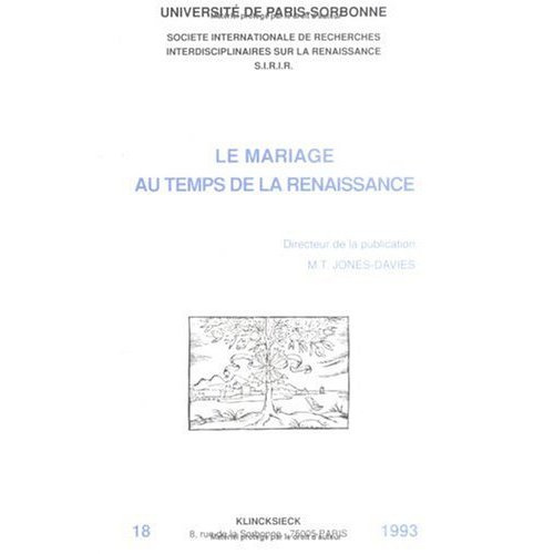 Emprunter LE MARIAGE AU TEMPS DE LA RENAISSANCE livre