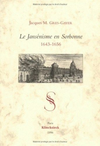 Emprunter Jansénisme en Sorbonne. 1643-1656 livre
