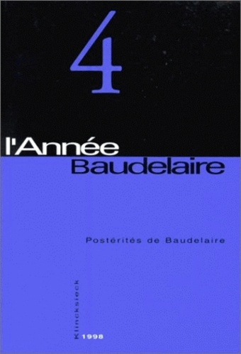 Emprunter L'année Baudelaire N° 4 : Postérités de Baudelaire livre