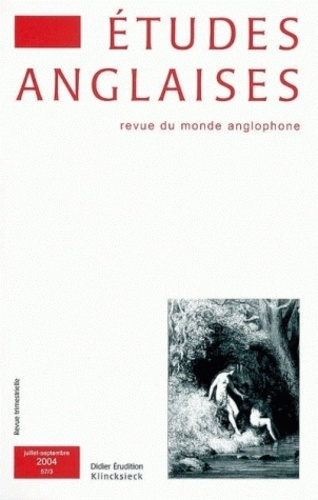 Emprunter Etudes anglaises N° 3, octobre 2004 livre