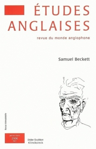 Emprunter Etudes anglaises N° 1/2006 : Samuel Beckett livre