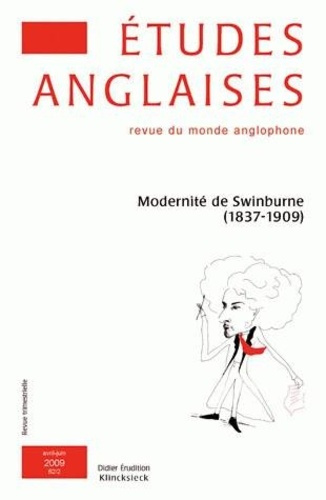 Emprunter Etudes anglaises N° 62/2 : Modernité de Swinburne (1837-1909) livre