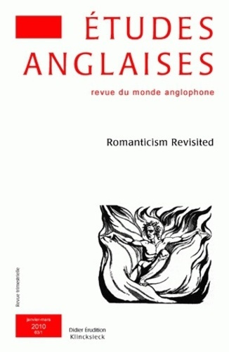 Emprunter Etudes anglaises N° 63/1, janvier-mars 2010 : Romanticism Revisited livre