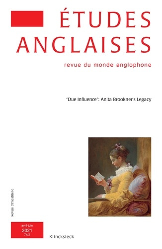 Emprunter Études anglaises - N°2/2021. “Due Influence”: Anita Brookner’s Legacy livre
