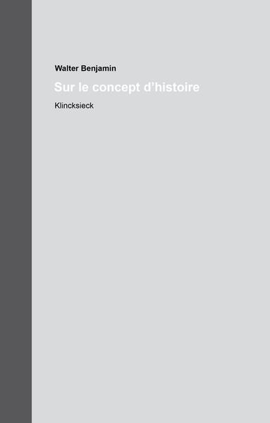 Emprunter Sur le concept d'histoire livre