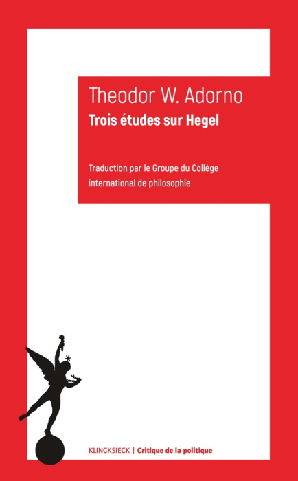 Emprunter Trois études sur Hegel livre