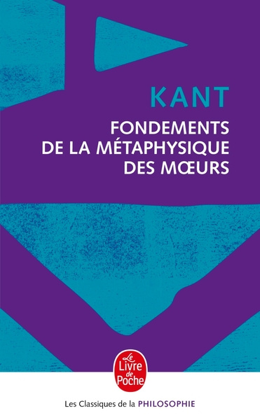 Emprunter Fondements de la métaphysique des moeurs livre