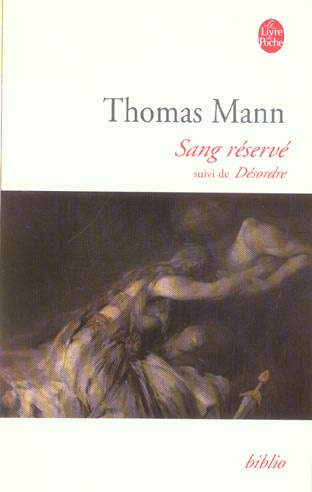 Emprunter Sang réservé suivi de Désordre livre