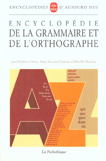Emprunter Encyclopédie de la grammaire et de l'orthographe livre