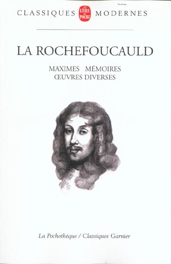 Emprunter MAXIMES, MEMOIRES, OEUVRES DIVERSES livre