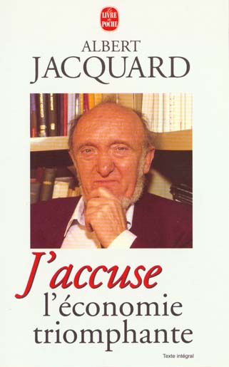 Emprunter J'accuse l'économie triomphante livre