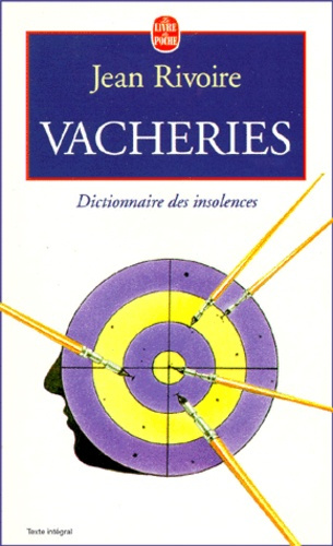Emprunter VACHERIES - DICTIONNAIRES DES INSOLENCES livre