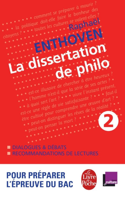 Emprunter La dissertation de philo. Tome 2 livre