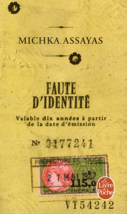Emprunter Faute d'identité livre
