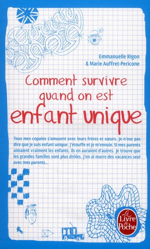 Emprunter Comment survivre quand on est enfant unique livre