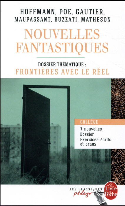 Emprunter Nouvelles fantastiques. Dossier thématique : Frontières avec le réel livre